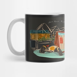 Santa Monica Brisbane Mug